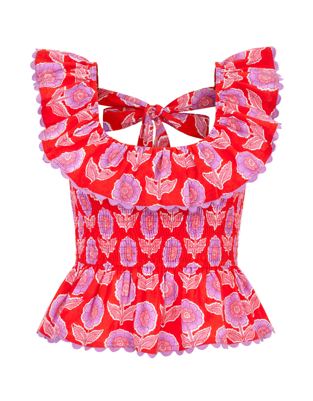 Pink City Prints Perfume Dahlia Susie Top