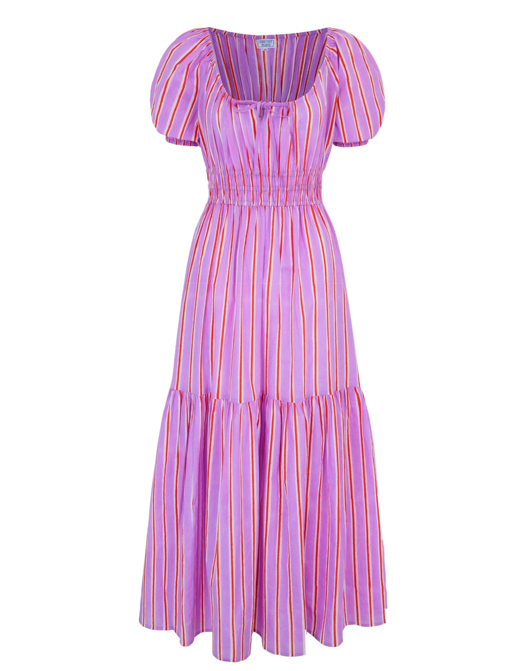 Pink City Prints Perfume Stripe Katie Dress