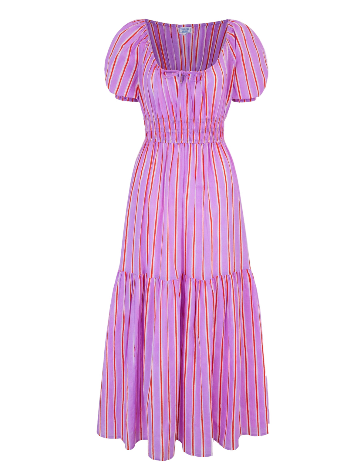Pink City Prints Perfume Stripe Katie Dress