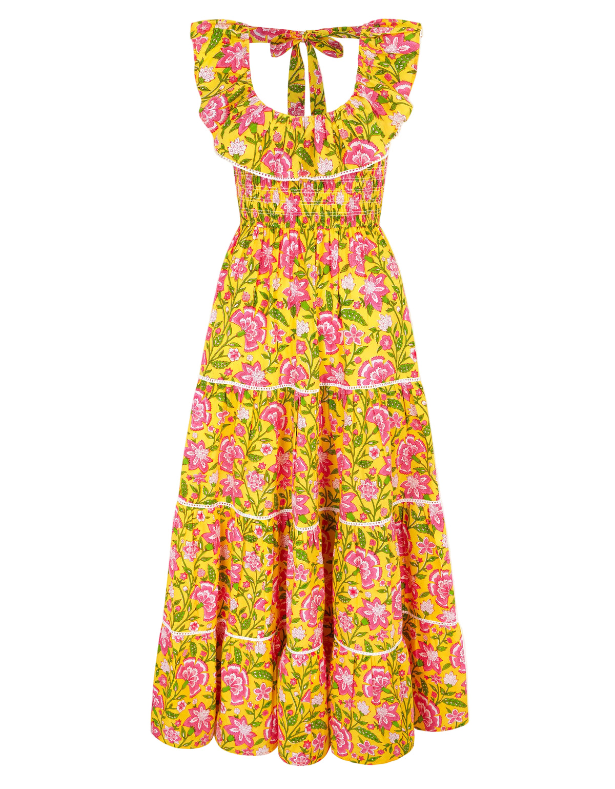 Pink City Prints Provencal Peony Susie Dress