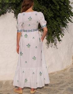 Pink City Prints Provencal Perfume Alicia Dress