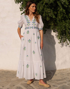 Pink City Prints Provencal Perfume Alicia Dress