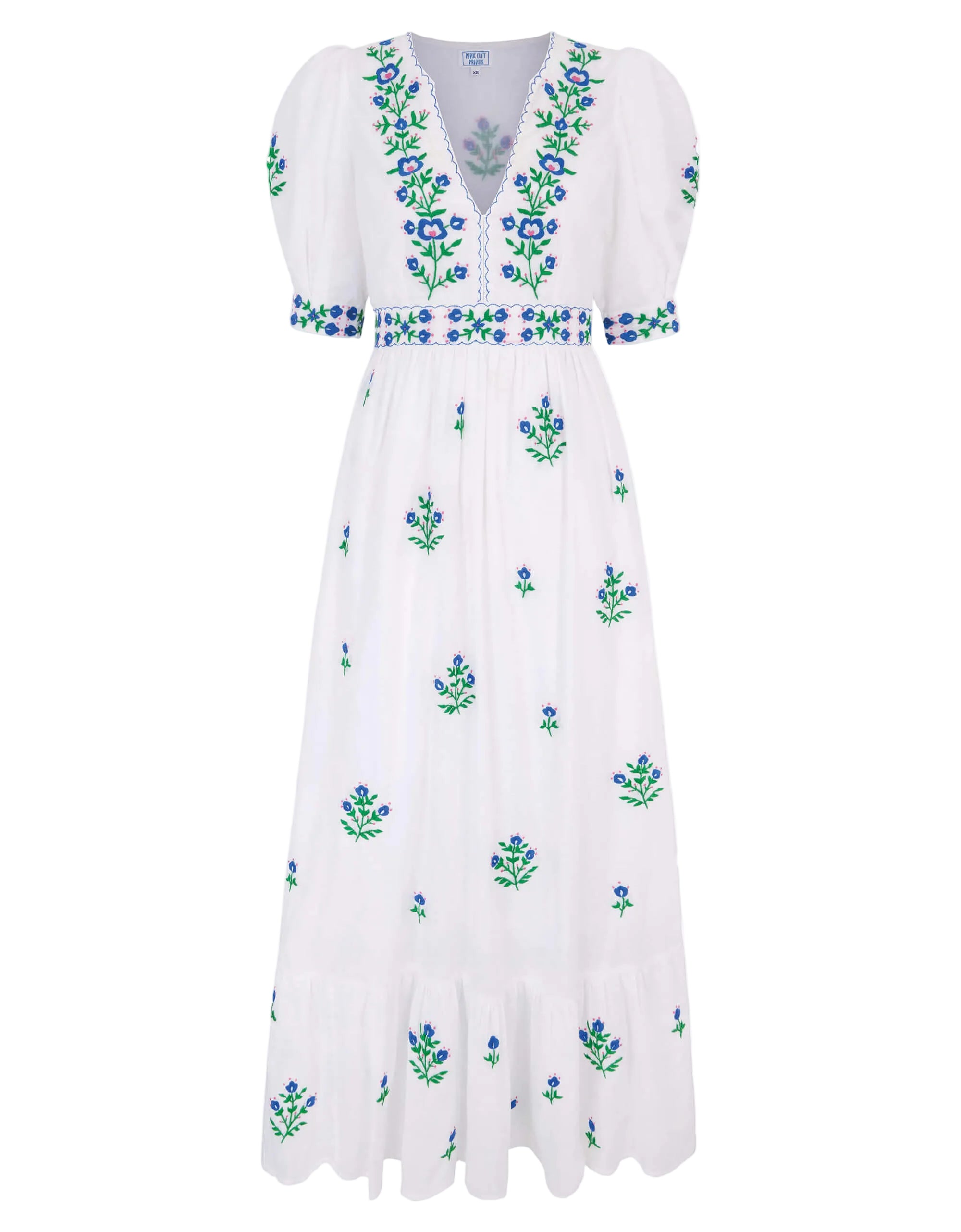 Pink City Prints Provencal Perfume Alicia Dress