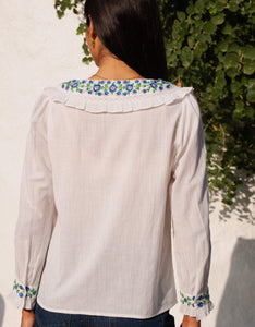 Pink City Prints Provencal Perfume Ava Top