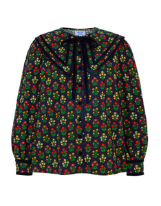 Pink City Prints Rose Buta Cleo Blouse