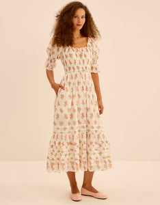 Pink City Prints Rosebud Posey Goldie Dress