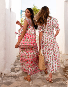 Pink City Prints Ruby Bloom Francis Dress
