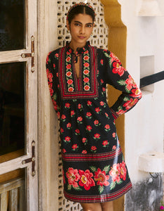 Pink City Prints Scarlet Folk Nell Mini