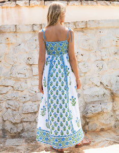 Pink City Prints Sky Lily Mix Aimee Dress