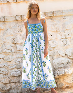 Pink City Prints Sky Lily Mix Aimee Dress