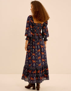 Pink City Prints Tiger Border Mabel Skirt