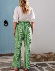 Pink City Prints Verdant Botanics Betty Trousers