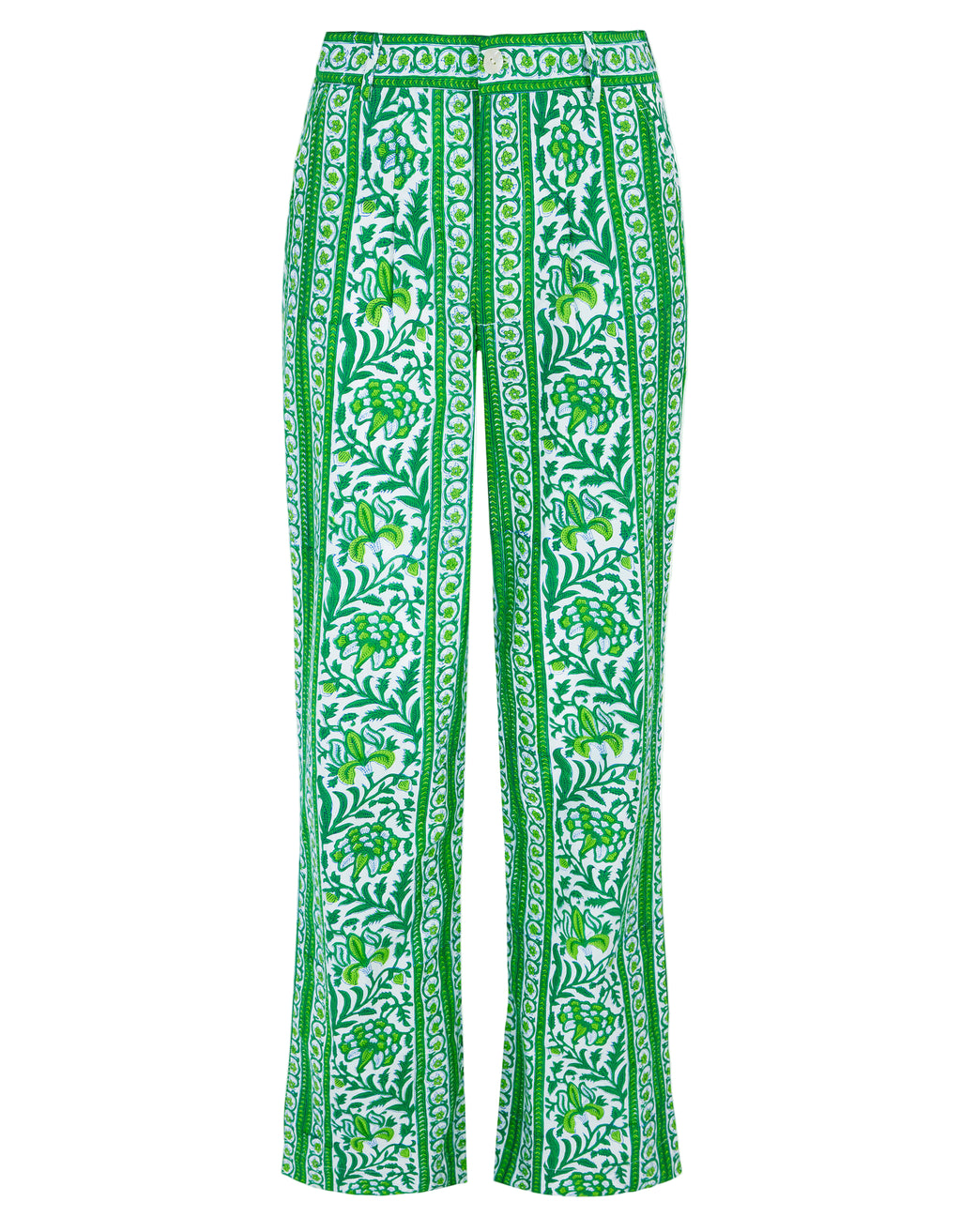 Pink City Prints Verdant Botanics Betty Trousers