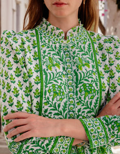 Pink City Prints Verdant Botanics Gemma Dress