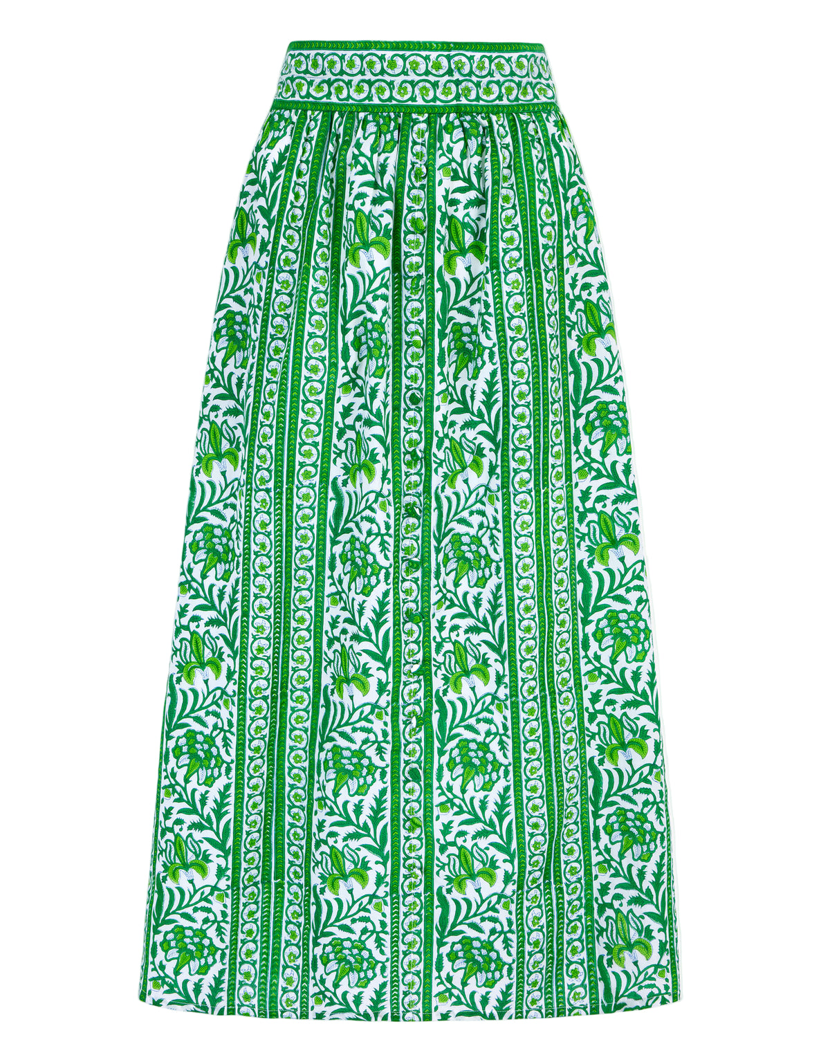 Pink City Prints Verdant Botanics Immy Skirt