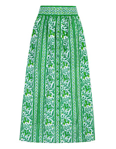 Pink City Prints Verdant Botanics Immy Skirt