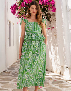 Pink City Prints Verdant Botanics Immy Skirt