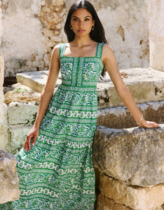 Pink City Prints Verdant Botanics Lucia Dress