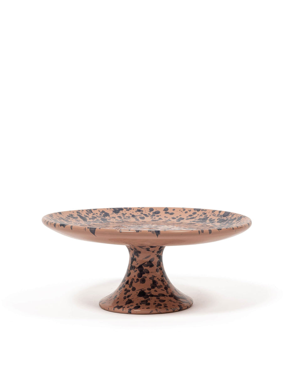 Cake Stand (Tan & Ivory)
