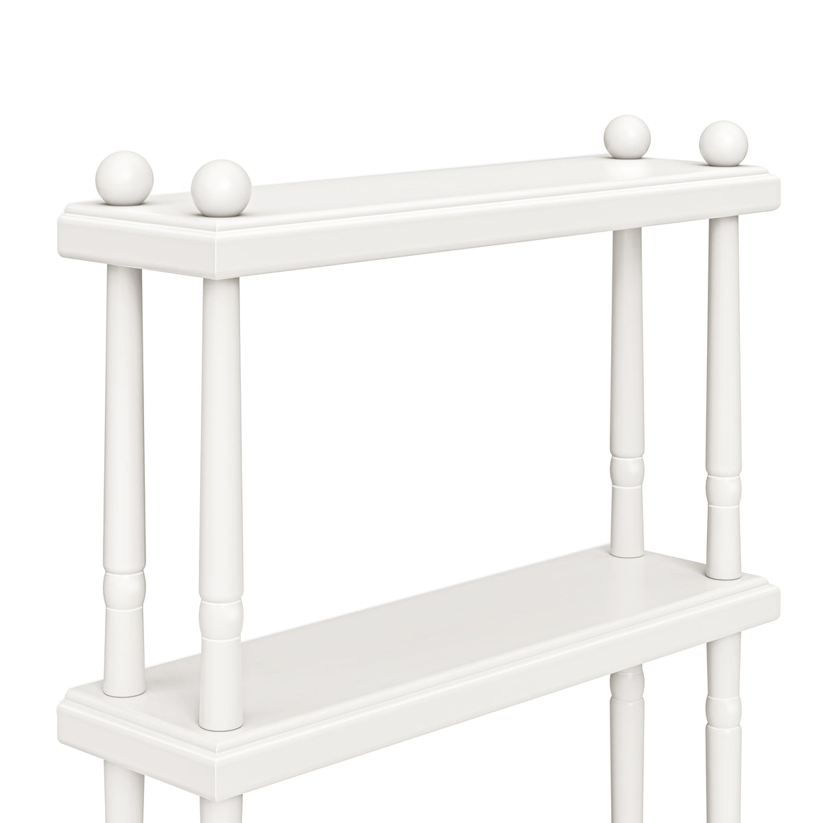 Liberty Tiered Wall Shelf in Warm White