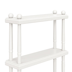 Liberty Tiered Wall Shelf in Warm White