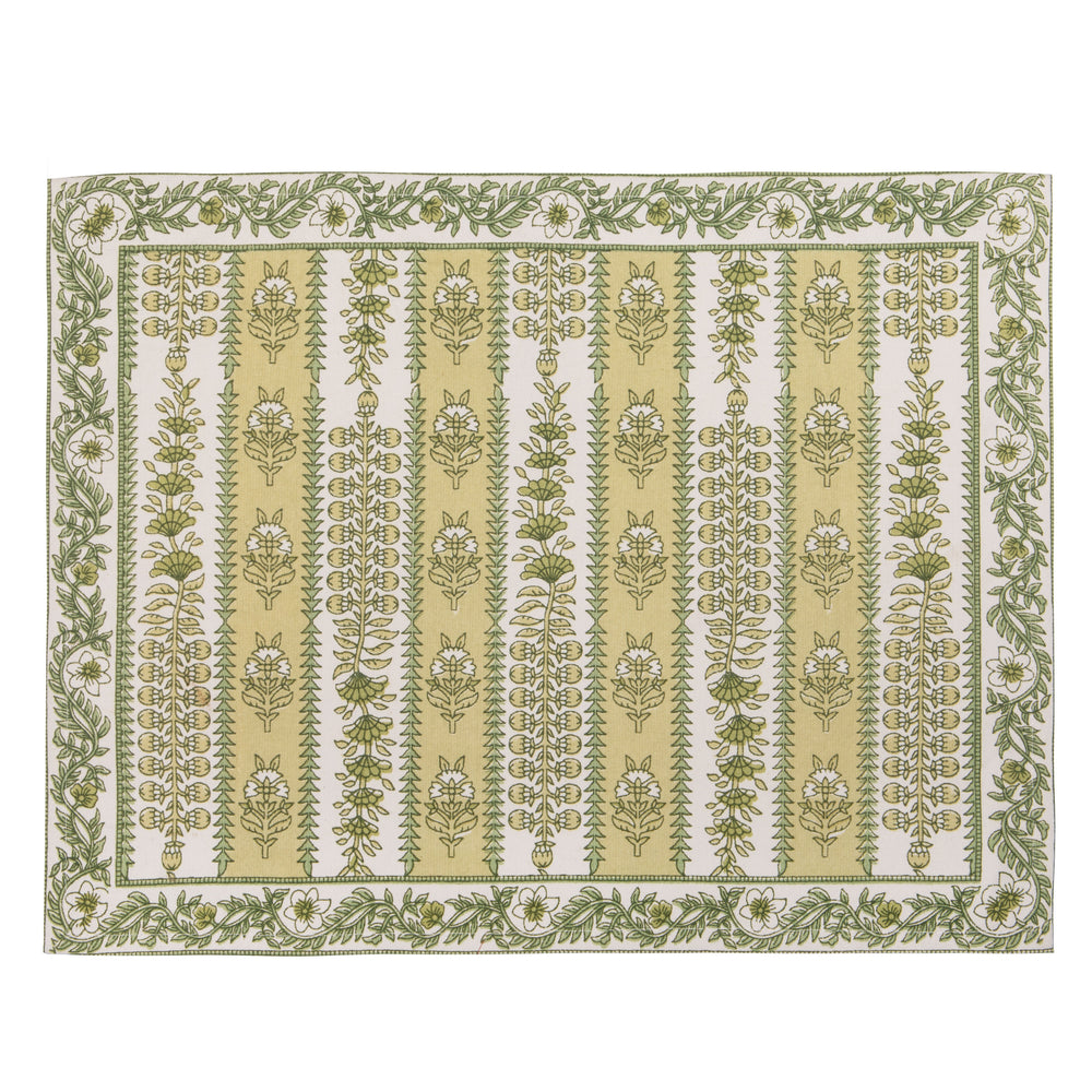 Provence Avignon Mats in Pistache, Set of 6