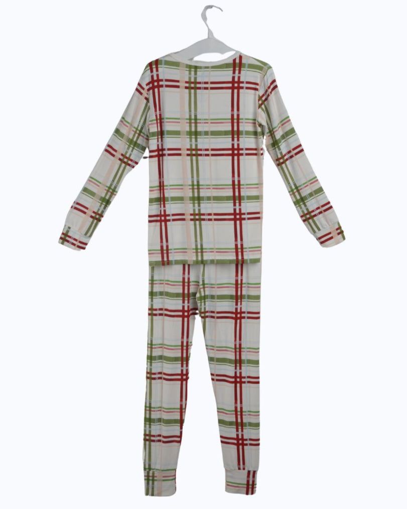 Bamboo Two Piece PJs, Boys pjs, Soft Christmas Pajamas for Kids