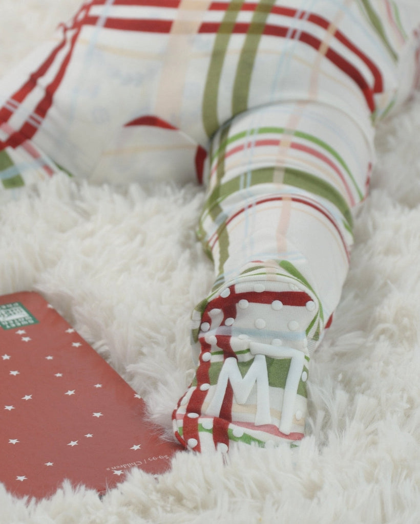 Christmas Footie Pajamas, Bamboo Zippy Pajamas, Baby PJ