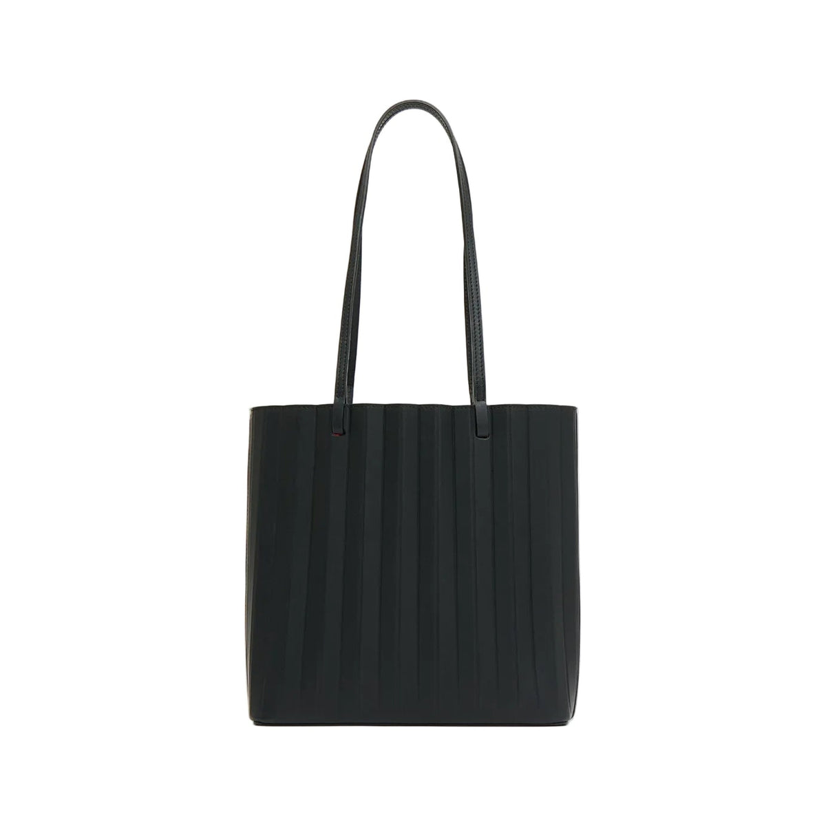 pleated-filo-tote-black-flamma