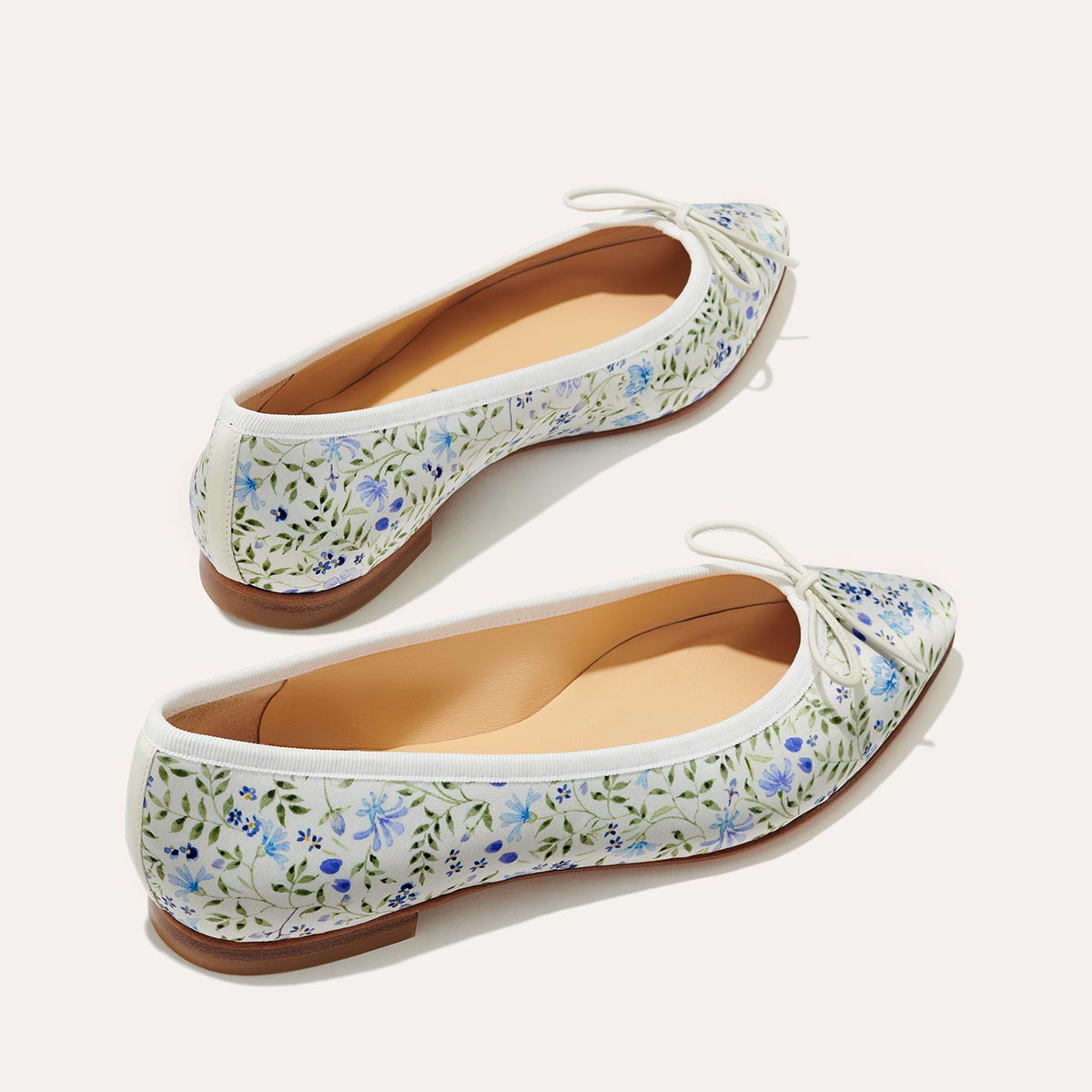 OTM Exclusive: The Pointe in Riley Sheehey Ivory Floral Satin