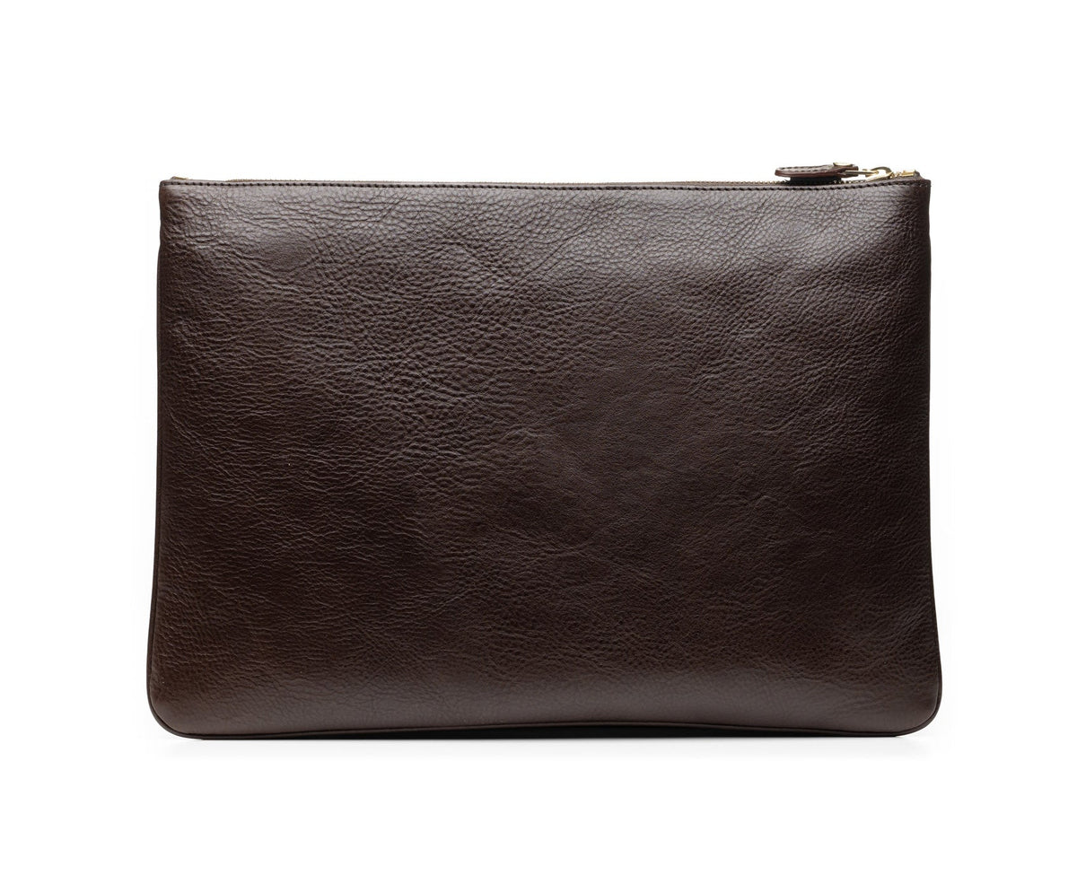 Pouch III No. 65 | Vintage Walnut Leather