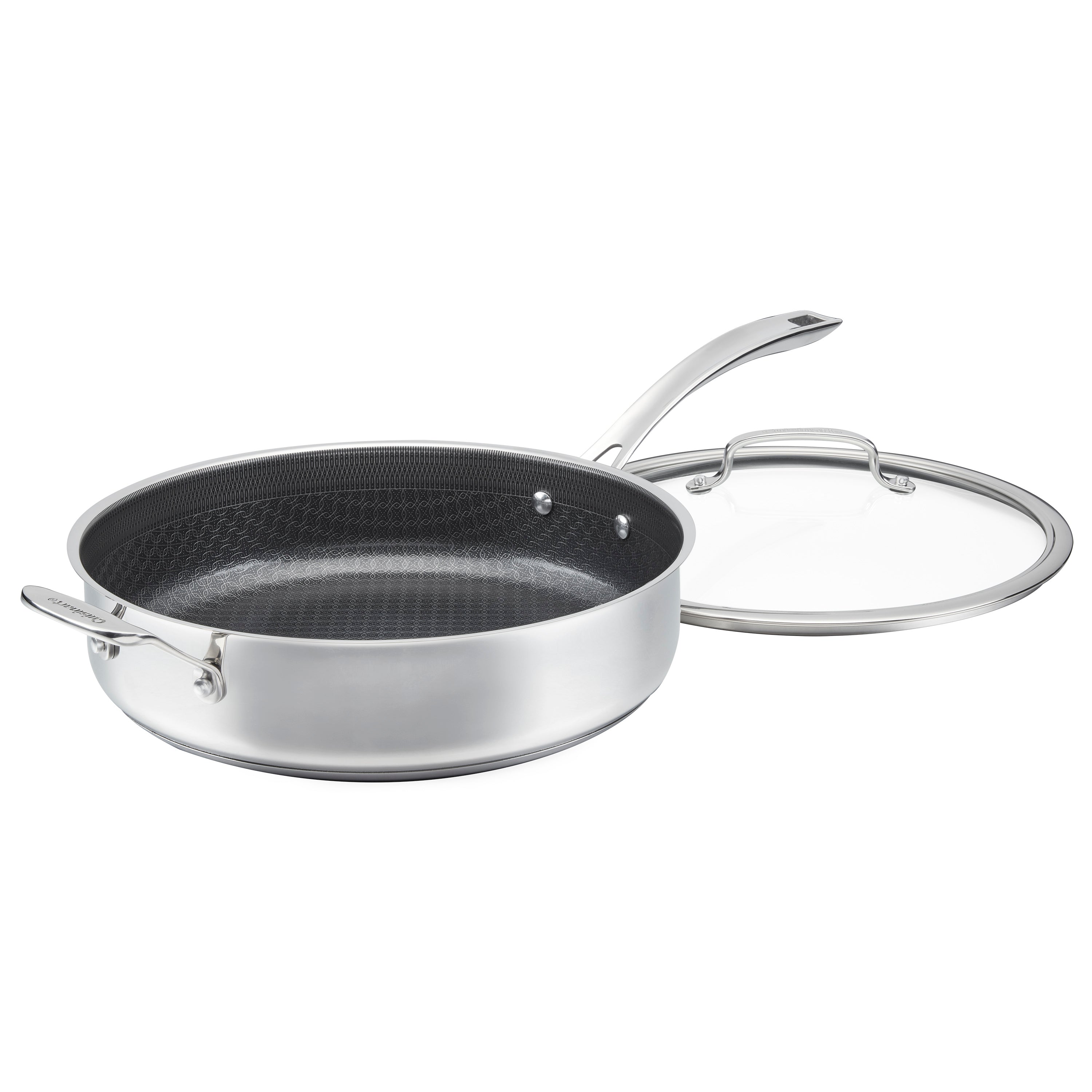 5 Qt. Sauté Pan with Cast Handle & Cover in Stainless Steel