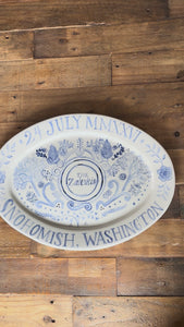 Wedding Platter - Botanical