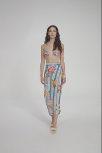 Zinna Pareo Cover-Up in Blue