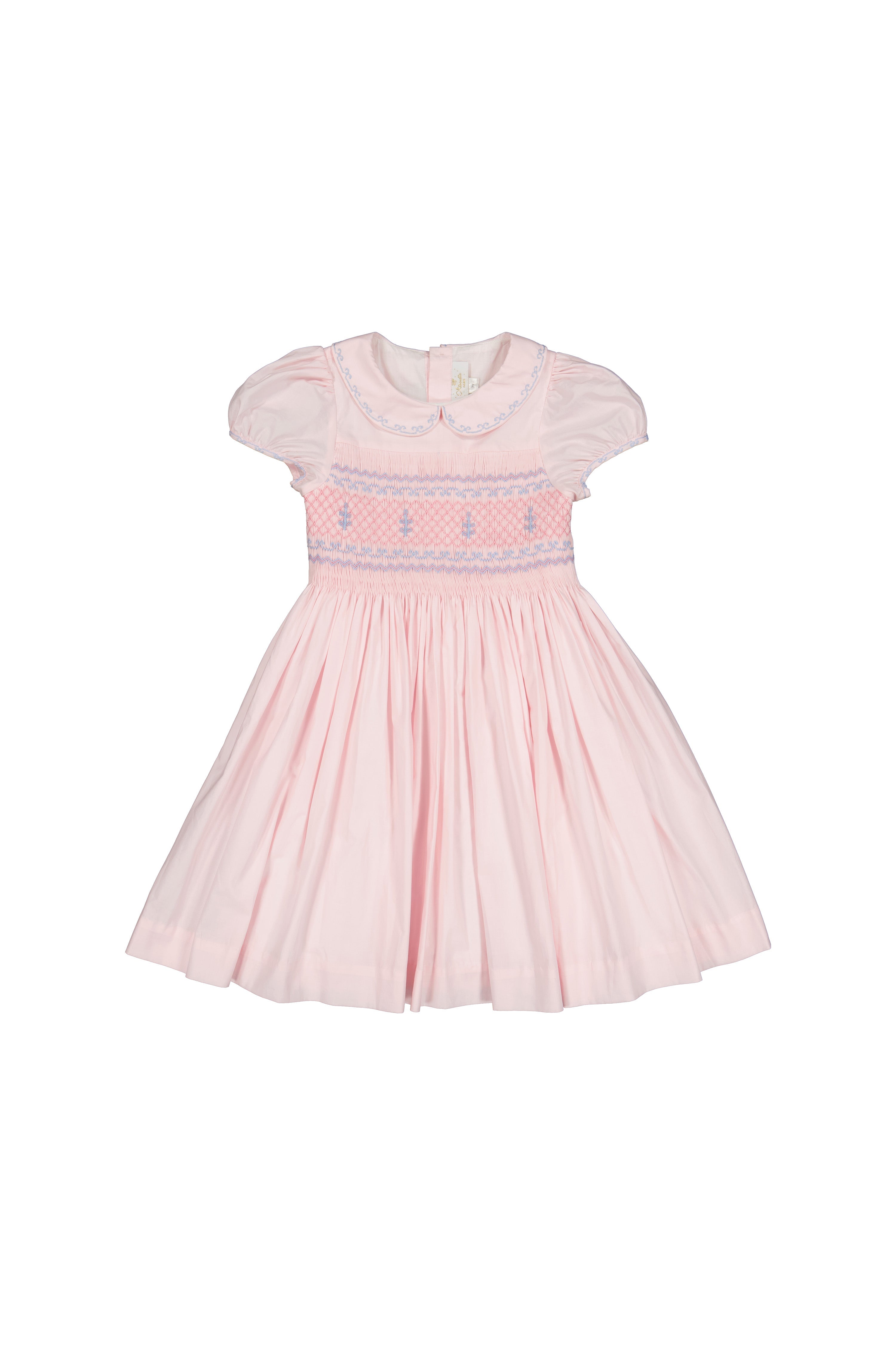 Princess Charlotte Heirloom Pink Smocked Dress
