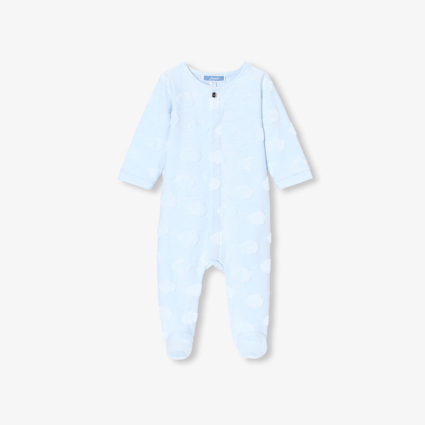 Baby boy cloud pyjamas - pale blue