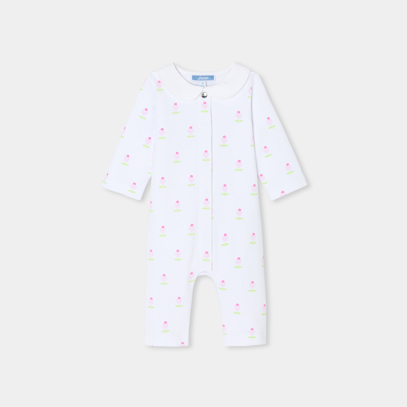 Baby girl footless pyjamas