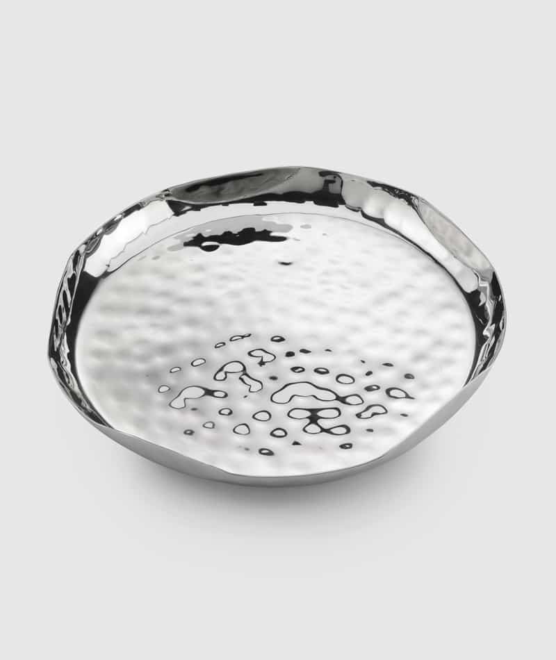Blossom Free Form Round Tray 14″