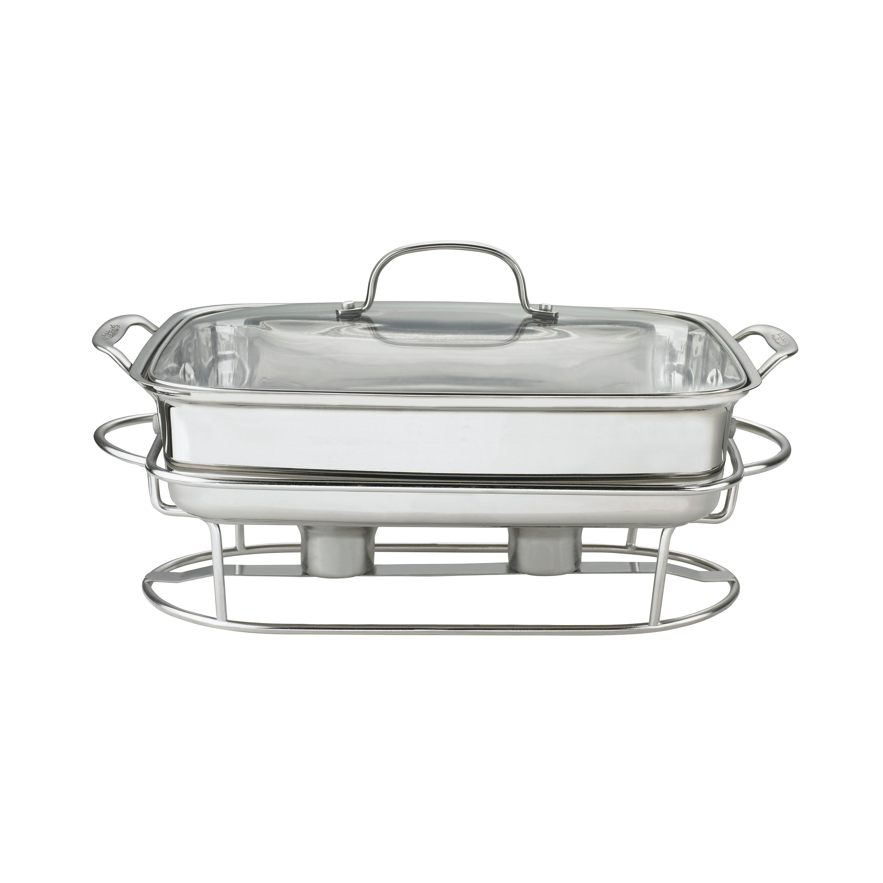 Classic Entertaining Collection 12" Rectangular Buffet Server in Stainless Steel