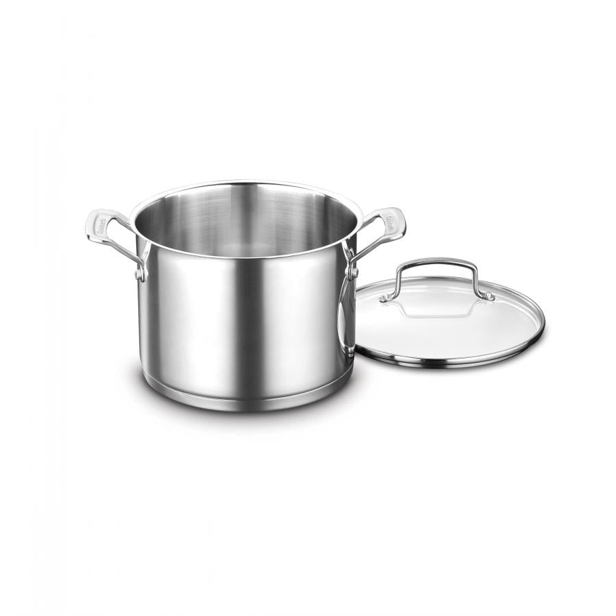 Professional Series® Cookware 6 Quart Stockpot with Cover in Stainless Steel
