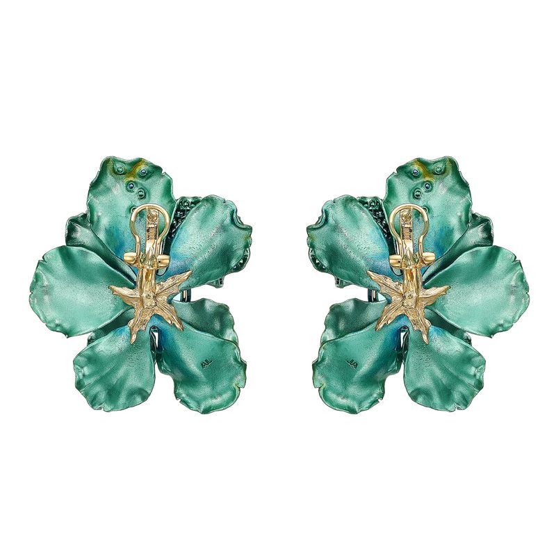 Aurora Poppy Earrings