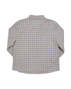 Plaid shirt on a white background