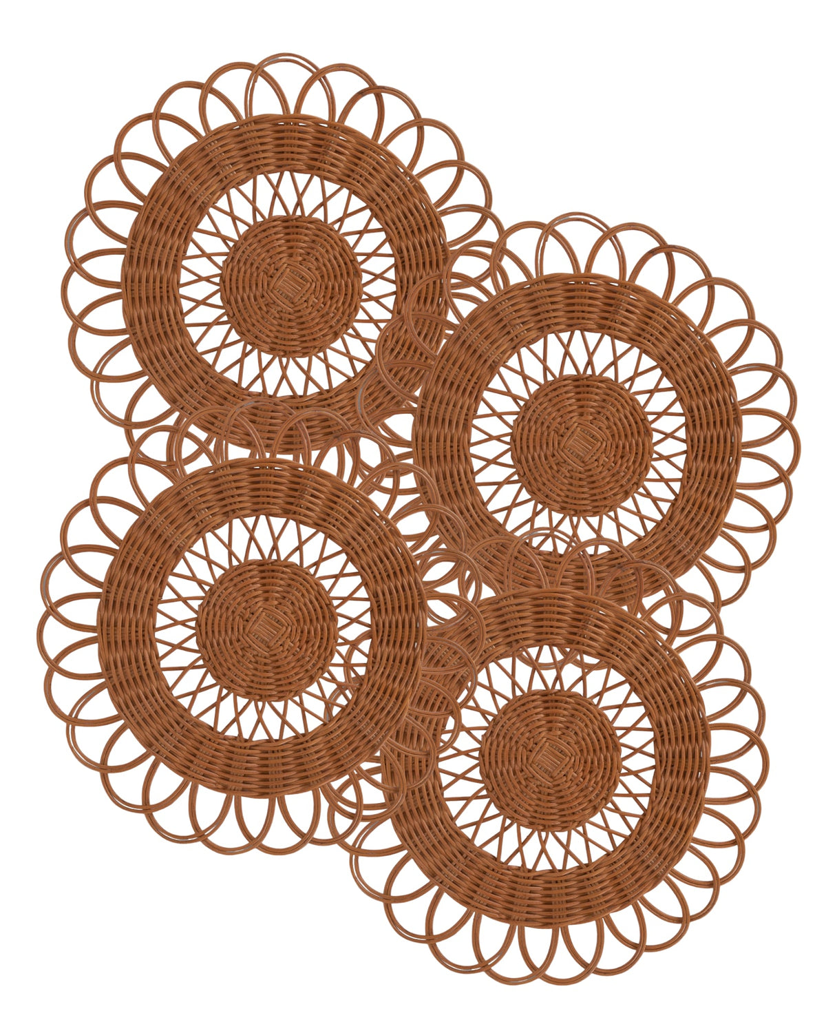 Rattan Placemat, Set of 4