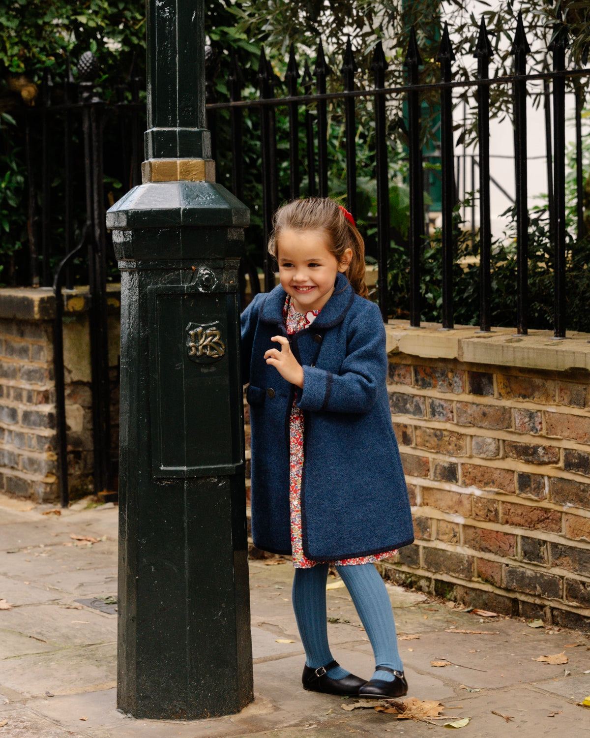Razorbil - Girl Austrian wool Coat Blue