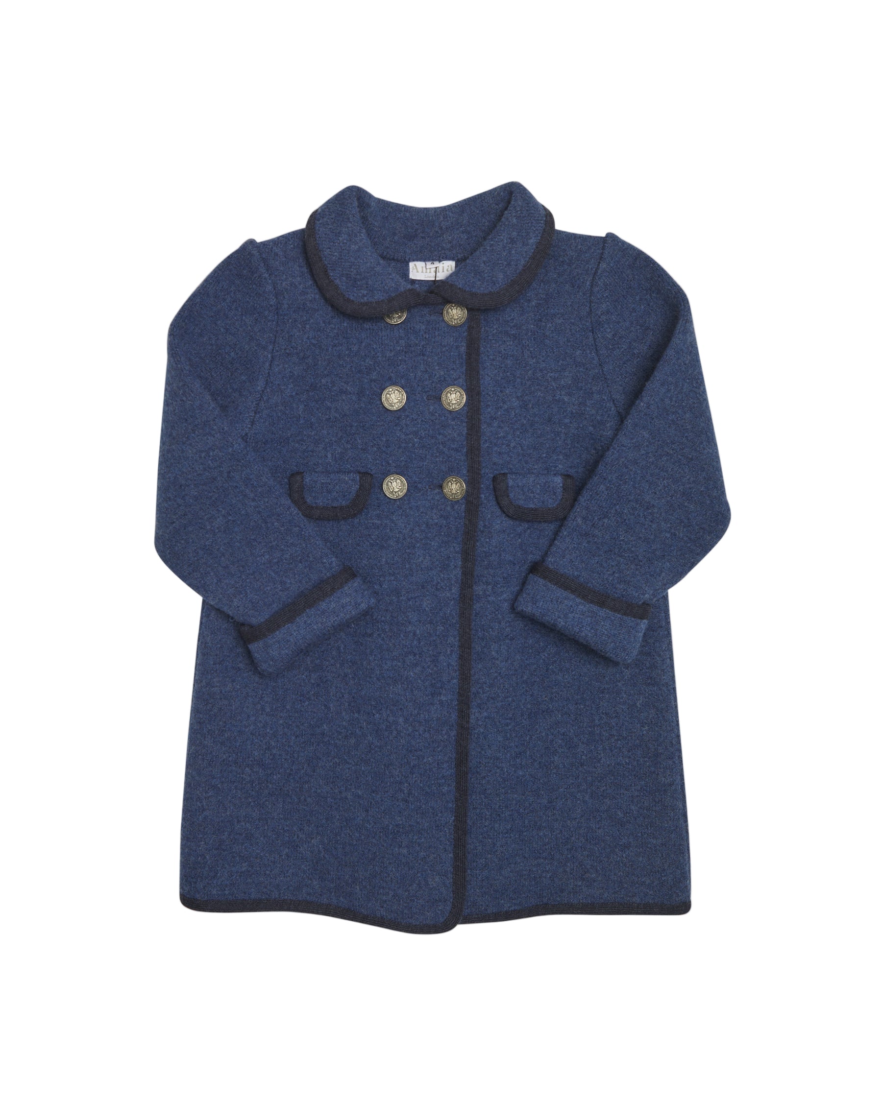 Razorbil - Girl Austrian wool Coat Blue