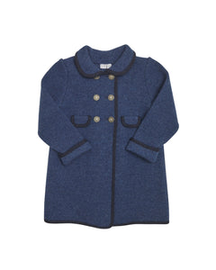 Razorbil - Girl Austrian wool Coat Blue