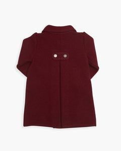 Razorbil - Girl Austrian wool Coat Burgundy