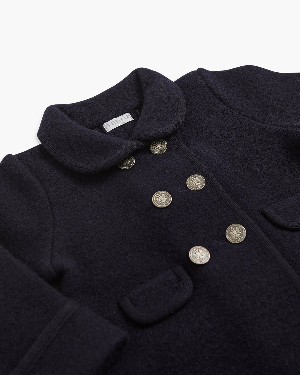 Razorbil Coat Navy worn by Princess Charlotte