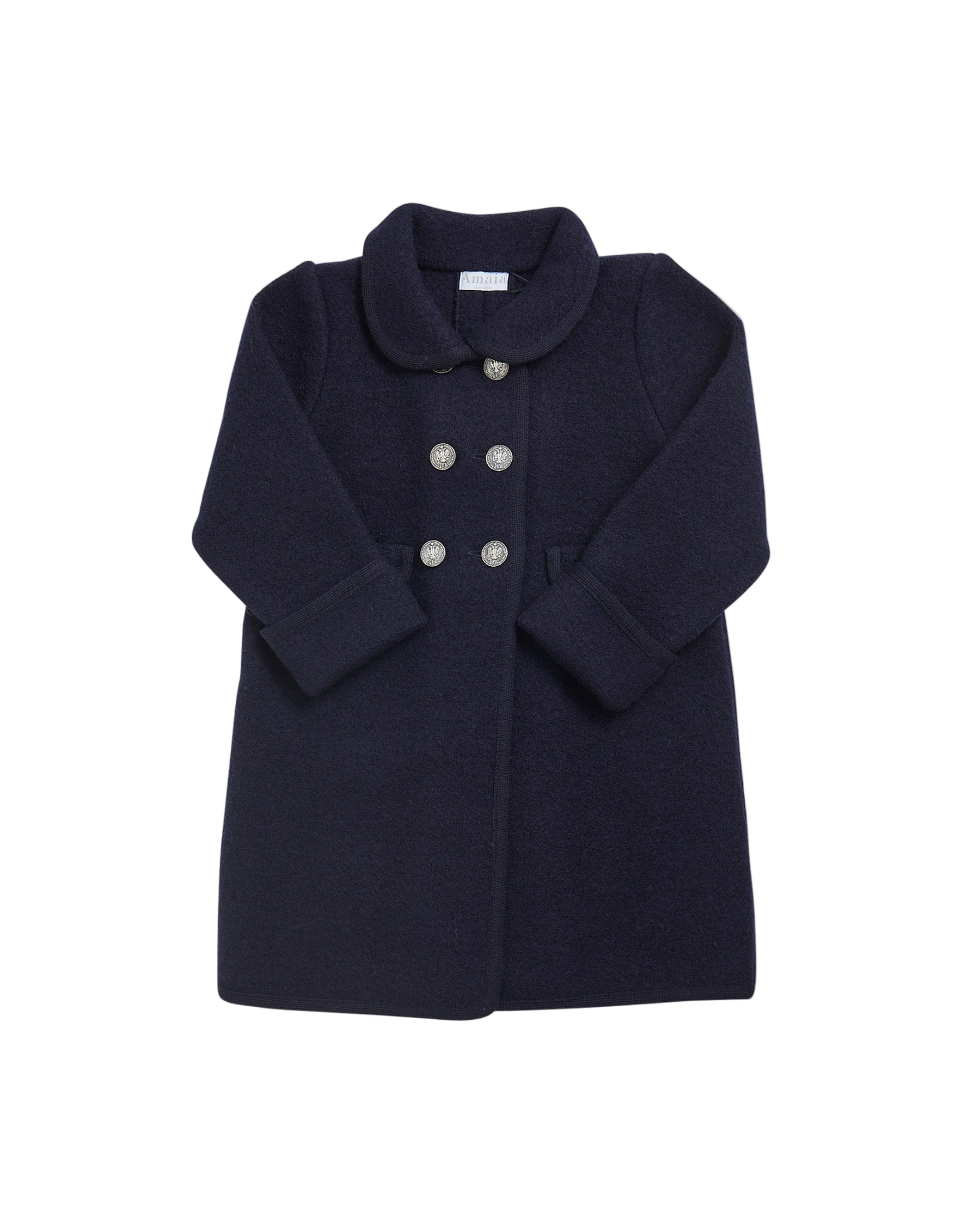 Razorbil Coat Navy worn by Princess Charlotte