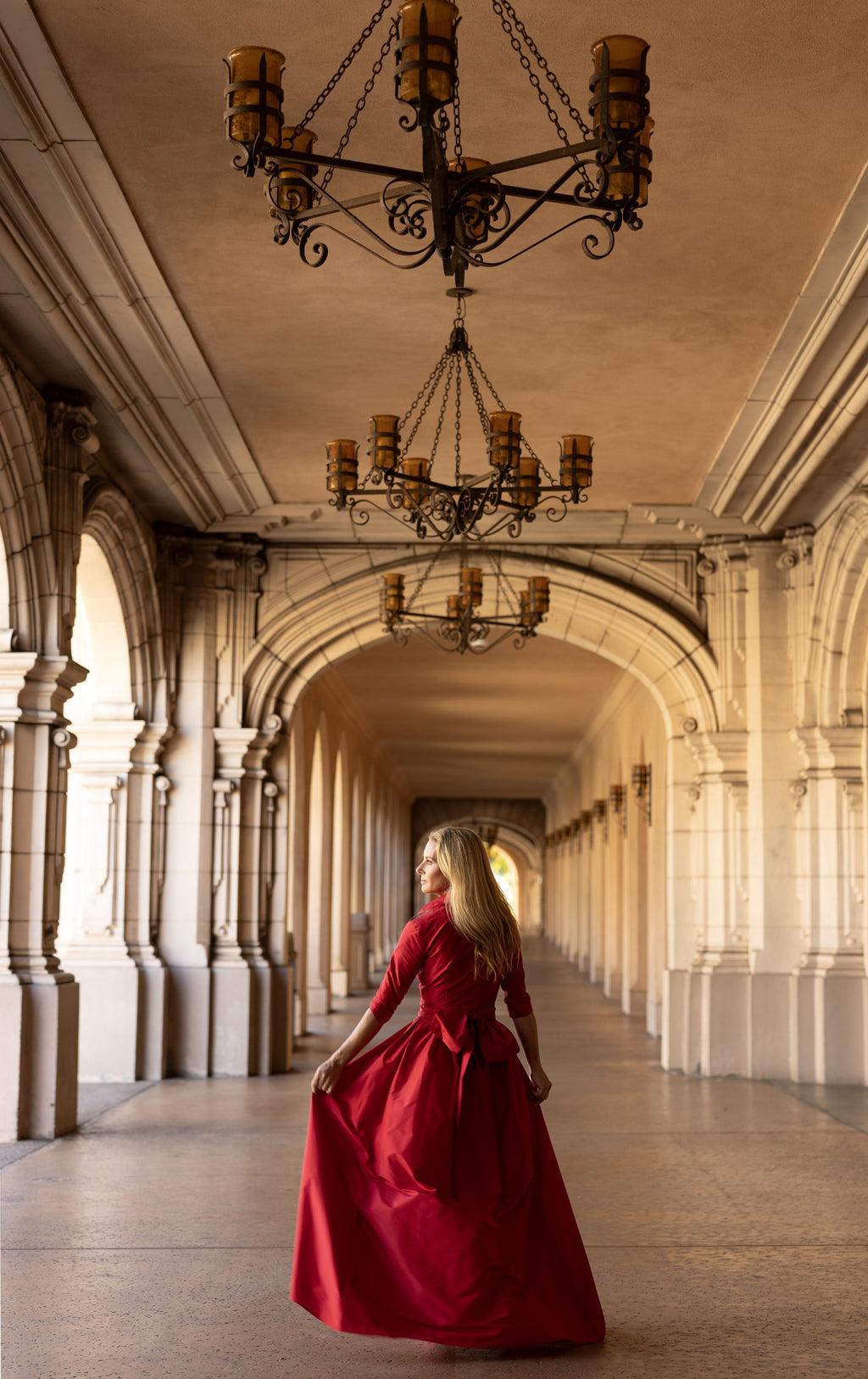 Effortlessly Elegant Gown in Red